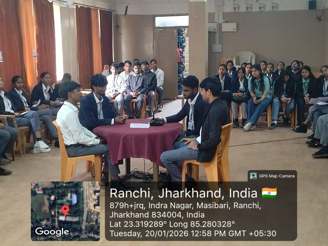 The Department of CA & IT successfully organized an academic–technical event titled *Code vs. Conversation: Where Logic Meets Expression.* 